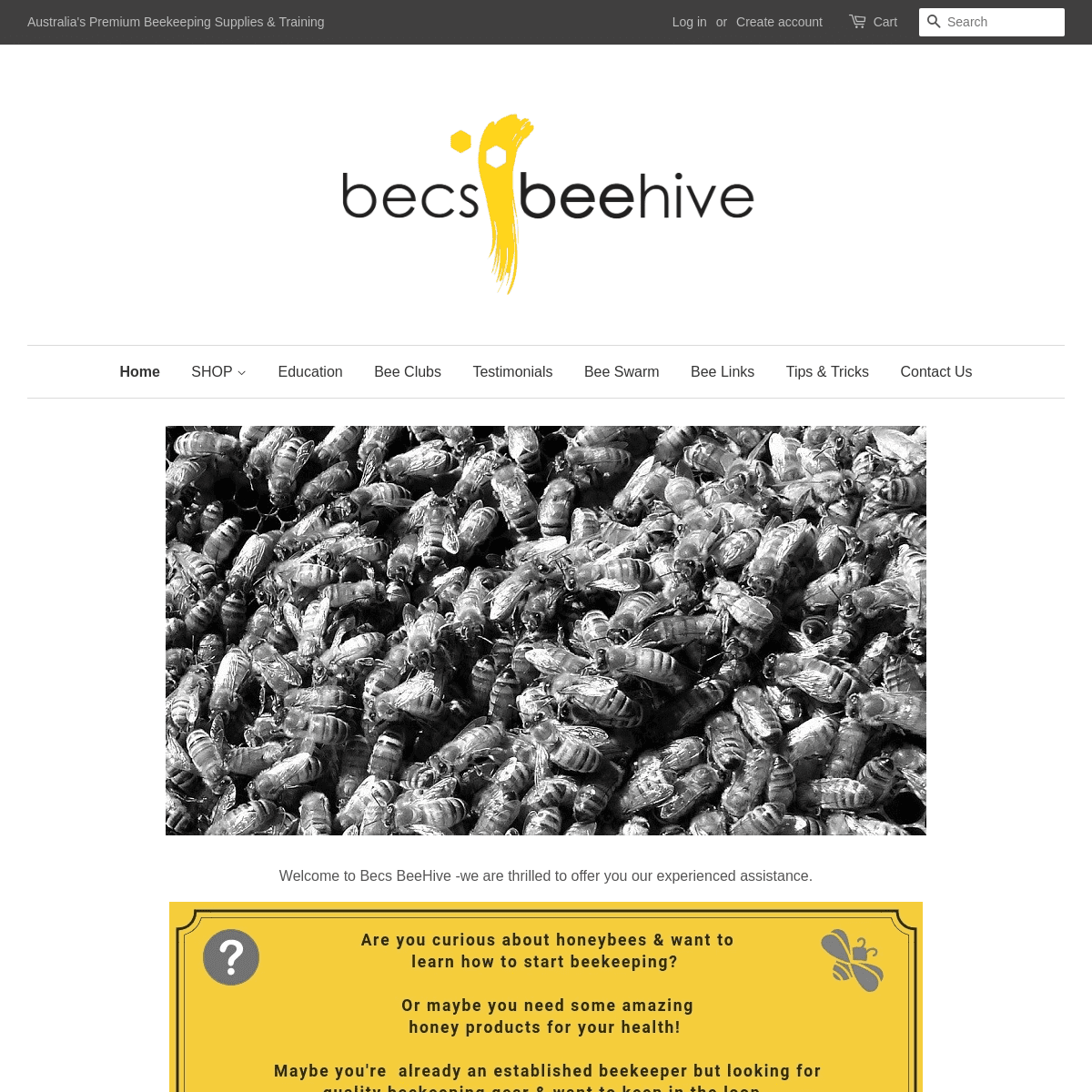 A complete backup of becsbeehive.com.au