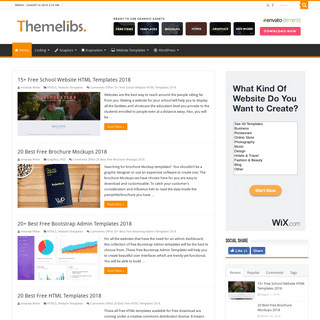 Themelibs - A Web Design Inspiration Blog