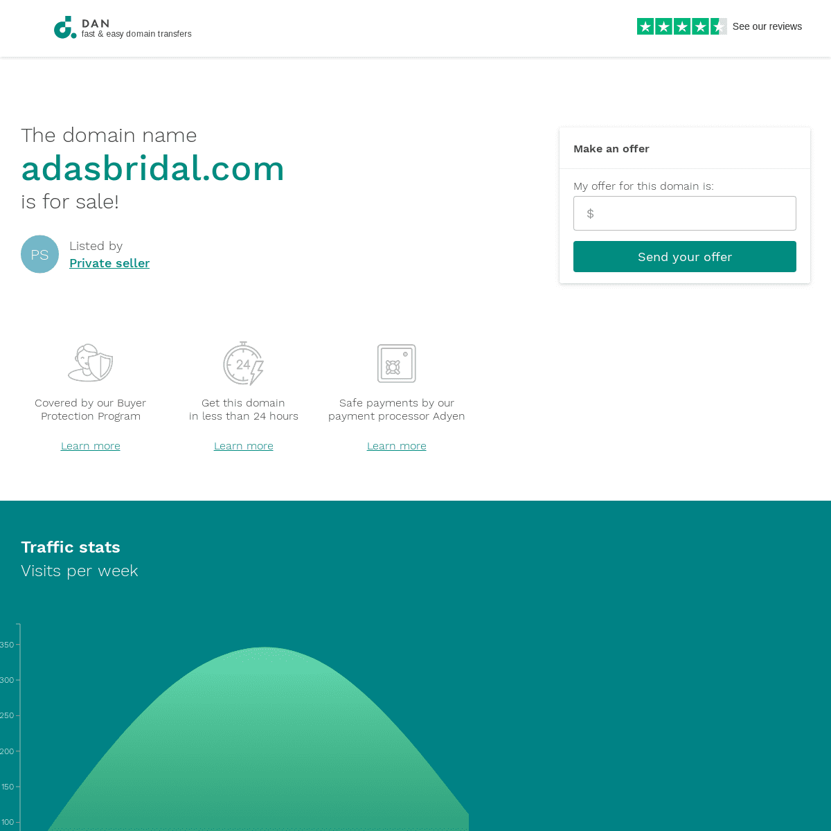 The domain name adasbridal.com is for sale | DAN.COM