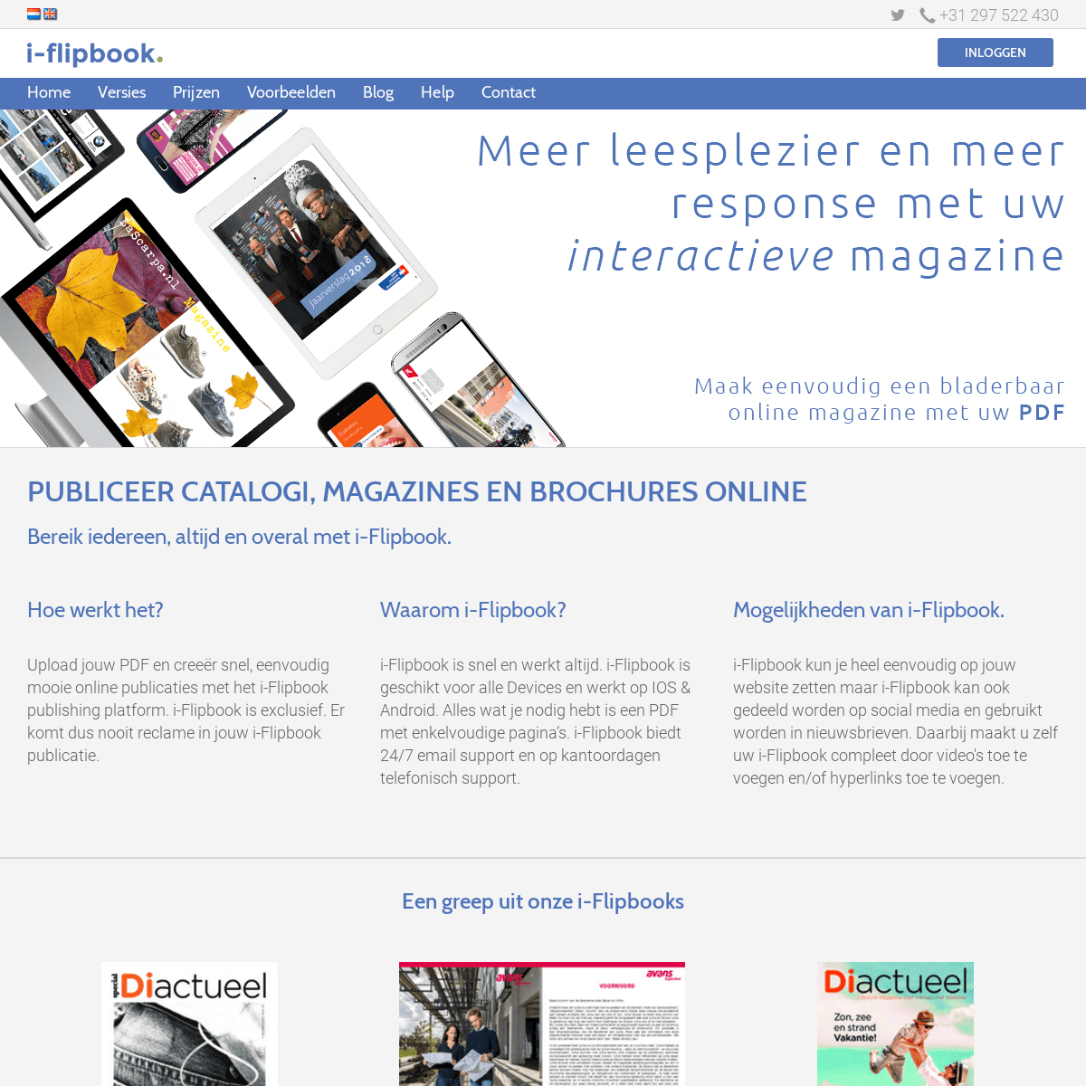 i-Flipbook publicatie maken van jouw PDF en online publiceren met i-Flipbook! | i-Flipbook