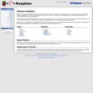 A complete backup of raspbian.org