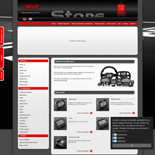 AIM Store - here you can buy lap timer, data acquisition, lambda gauge, GPS module and cameras for the motorsports.