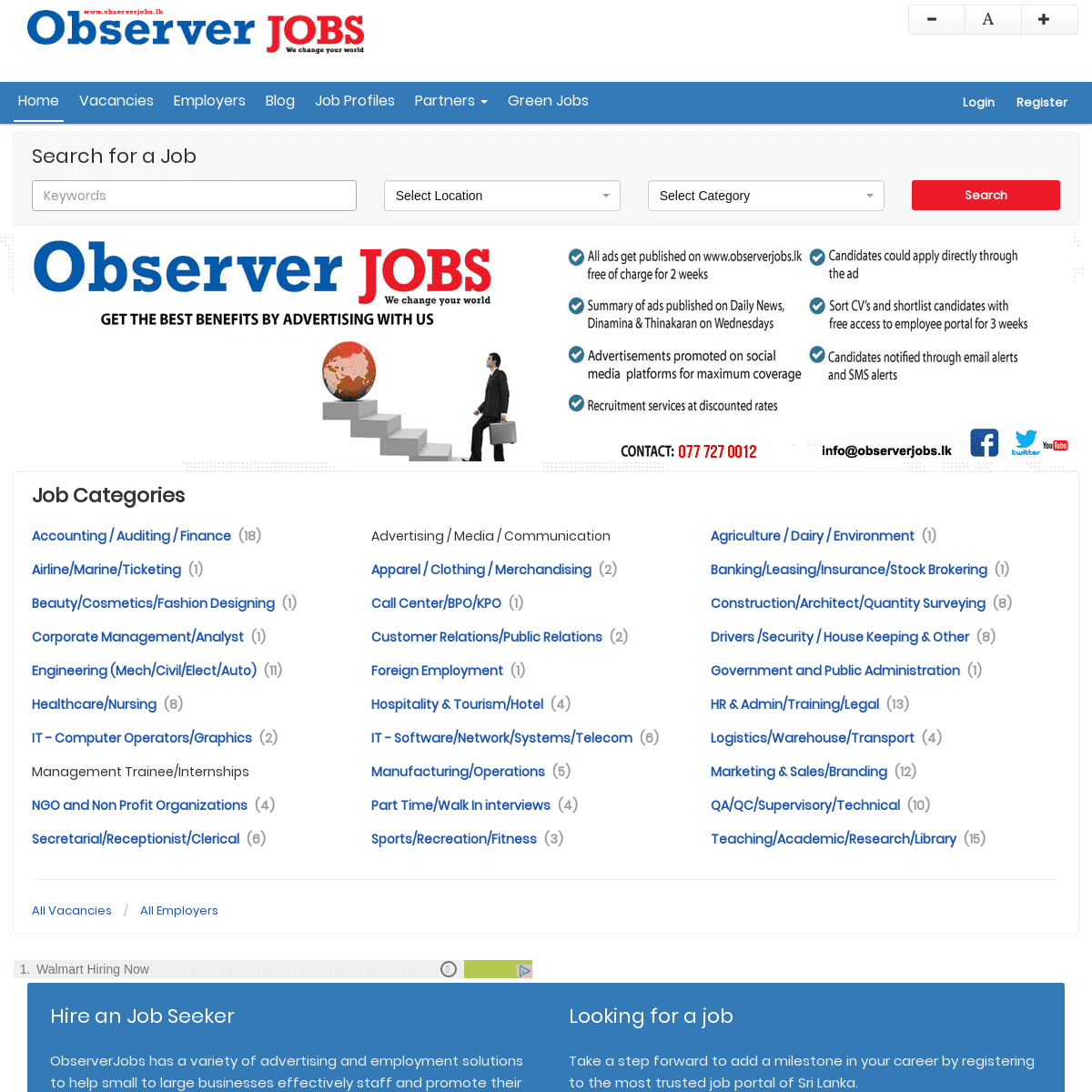 A complete backup of observerjobs.lk