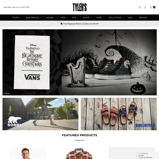 TYLER'S | Clothing, Shoes and Accessories for every lifestyle.