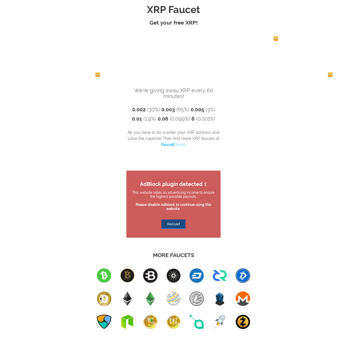 Free XRP from the XRP Faucet!