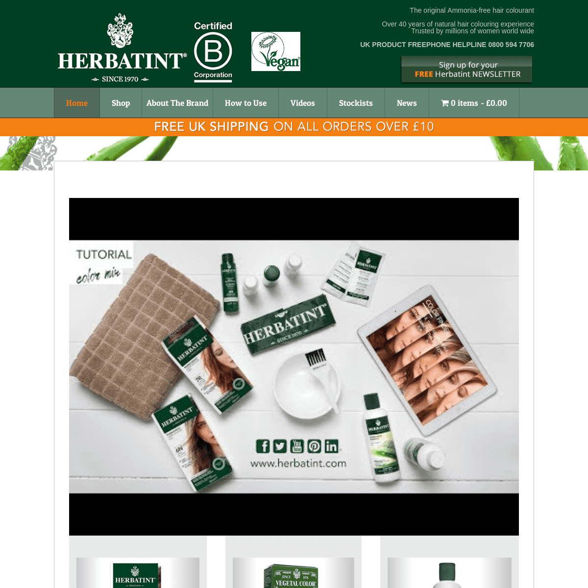 Welcome to Herbatint UK