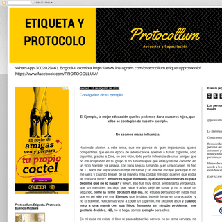 Protocollum.Etiqueta y Protoolo