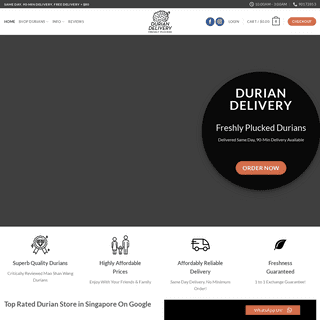 Durian Singapore | Durian, Express Durian Delivery in Singapore