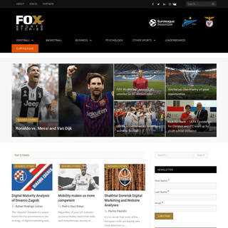 Homepage - Fox Sport Stories