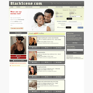 Black Singles, Personals, Dating @ BlackScene.com!