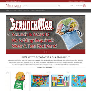 Round World Products » Geographic & Educational Products