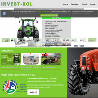 INVEST-ROL Sp. z o.o. | Maszyny i usługi rolnicze