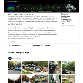 Adirondack Jeeps | 4x4 Off-Road Club
