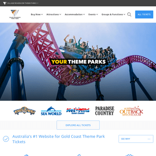A complete backup of themeparks.com.au