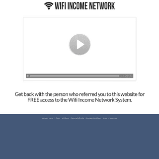 Wifi Income Network | 