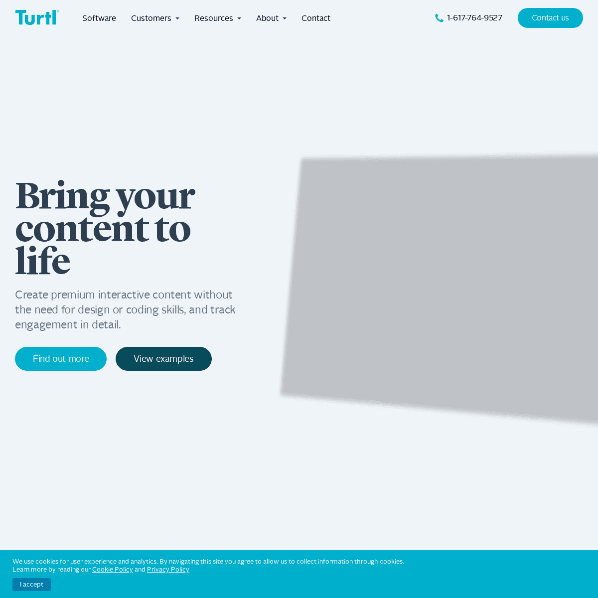 Premium content creation software | Turtl