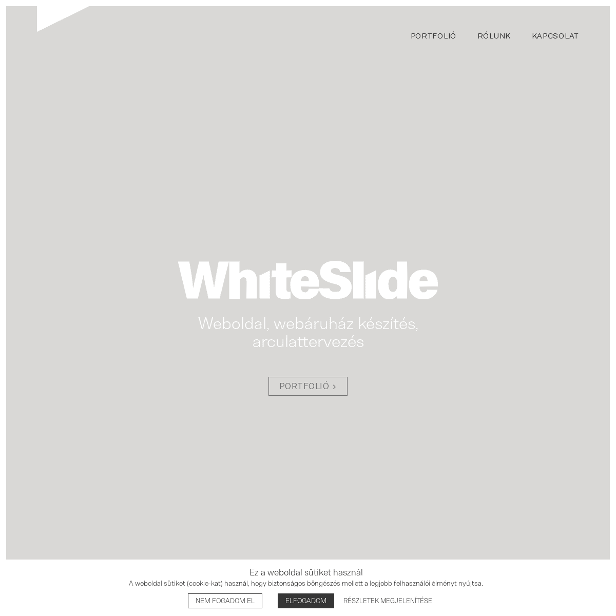 WhiteSlide | Honlapkészítés, Weboldal készítés Budapest, Veszprém