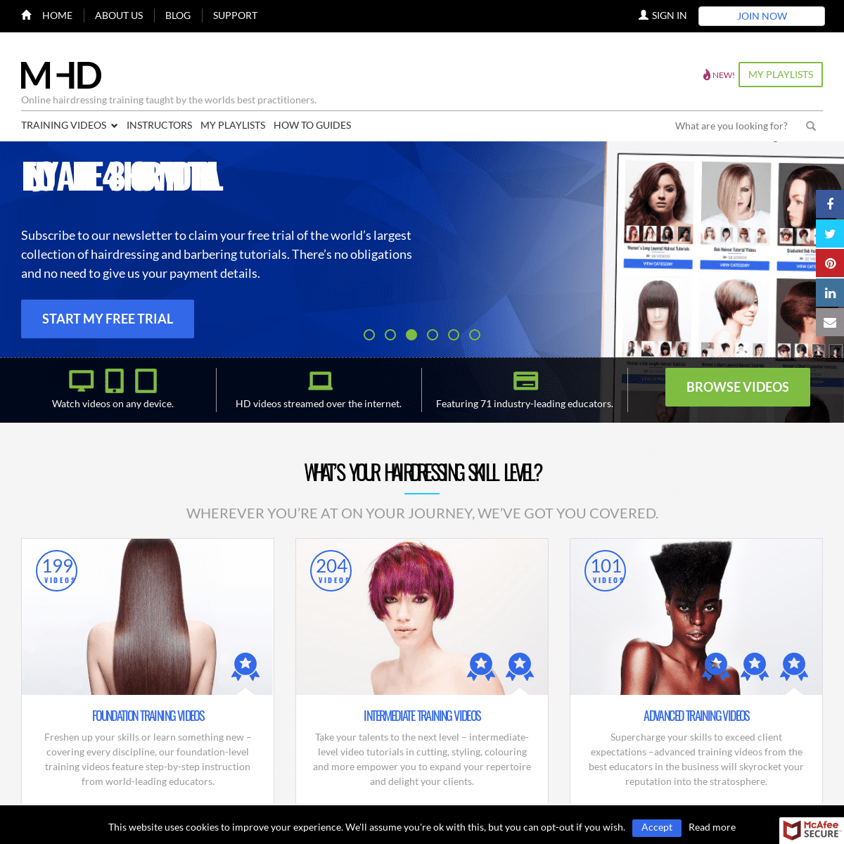 A complete backup of myhairdressers.com