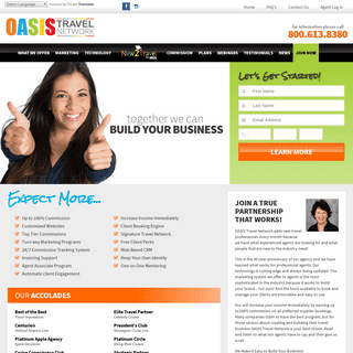 OASIS TRAVEL NETWORK | Independent Home Based Travel Agents - Host Agency Program