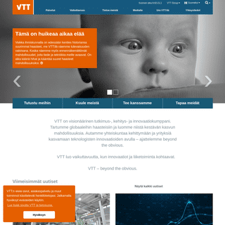 A complete backup of vtt.fi