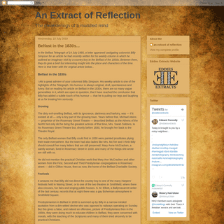 An Extract of Reflection