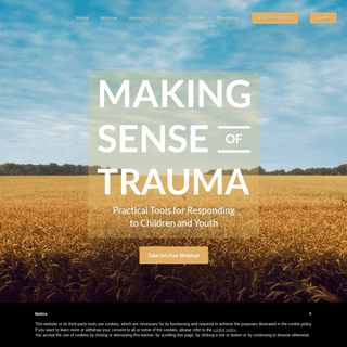 Making Sense of Trauma - Practical Tools for Responding to Children and YouthMaking Sense of Trauma | Practical Tools for Respon