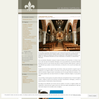 La Iglesia Católica » En este blog mostraremos algunos puntos de vista con respecto a la Iglesia. La Iglesia Católica