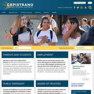  Capistrano Unified School District 