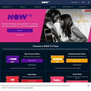 A complete backup of nowtv.com