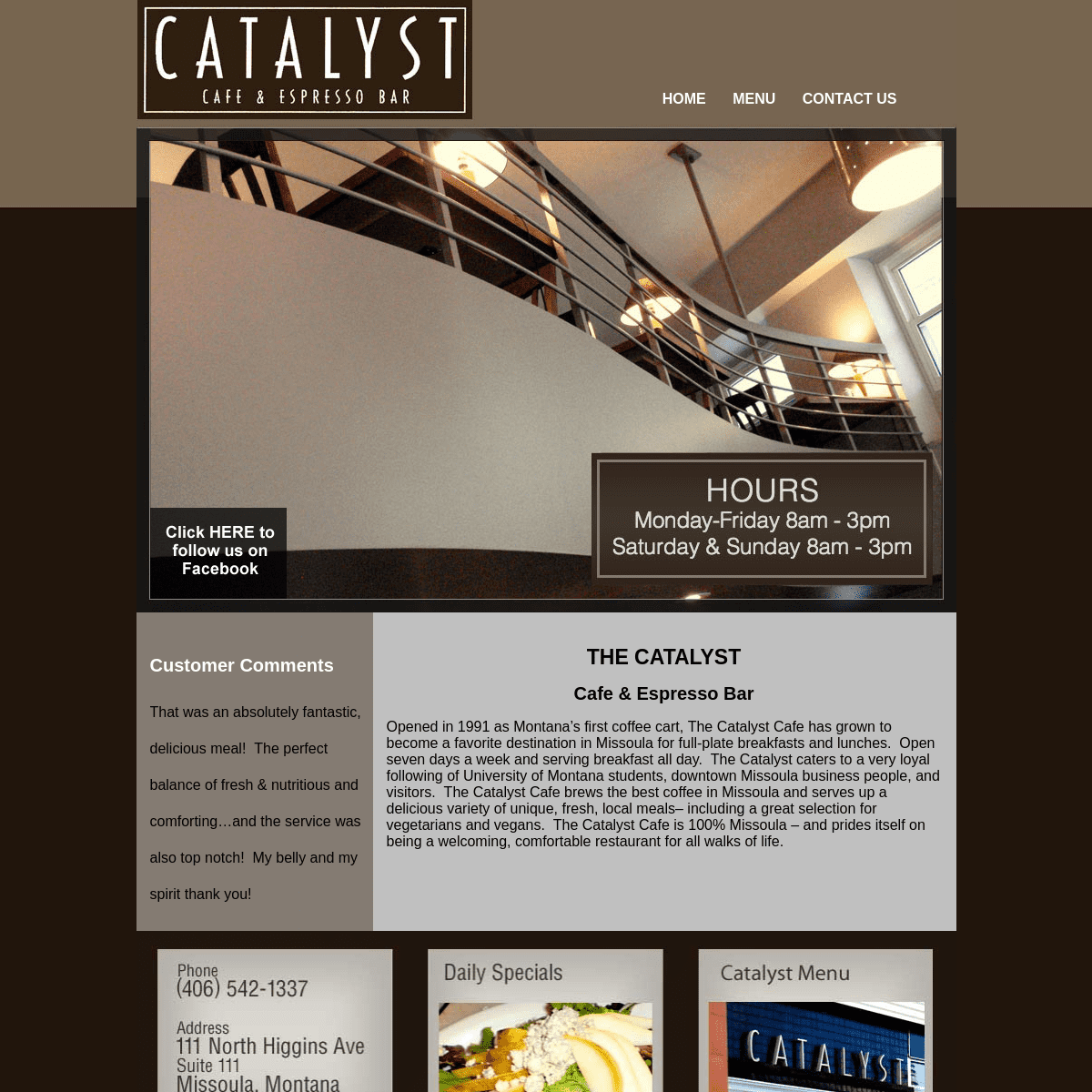 A complete backup of thecatalystcafe.com
