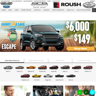 Lakeland Ford Dealership - New Cars, Crossovers, SUVs, Trucks in Lakeland, FL