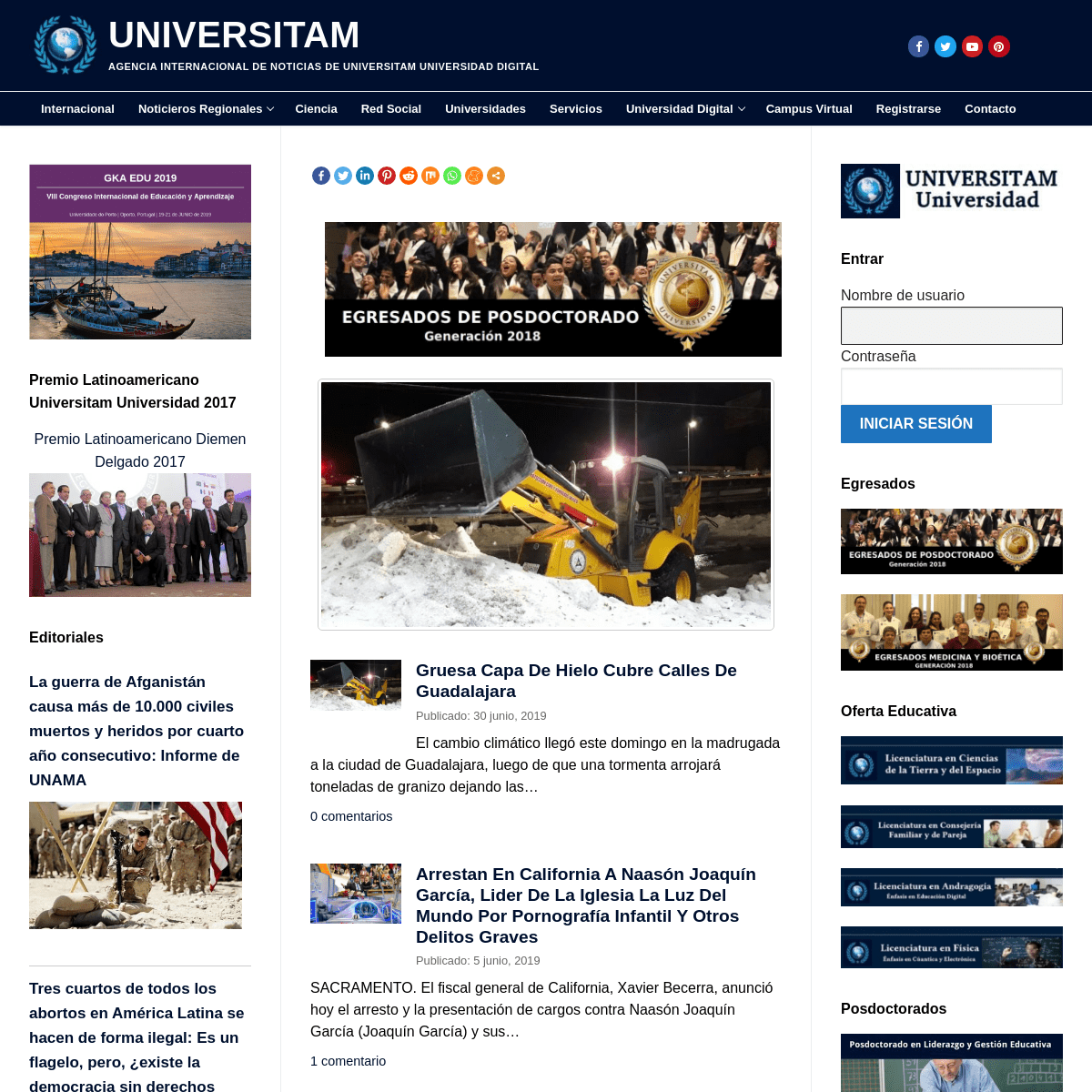 A complete backup of universitam.com