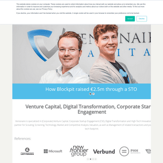 Venionaire Capital » Venture Capital and Corporate Finance