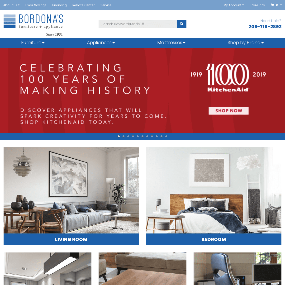 Furniture, Appliances in Oakdale, Modesto and Turlock CA | Bordona's