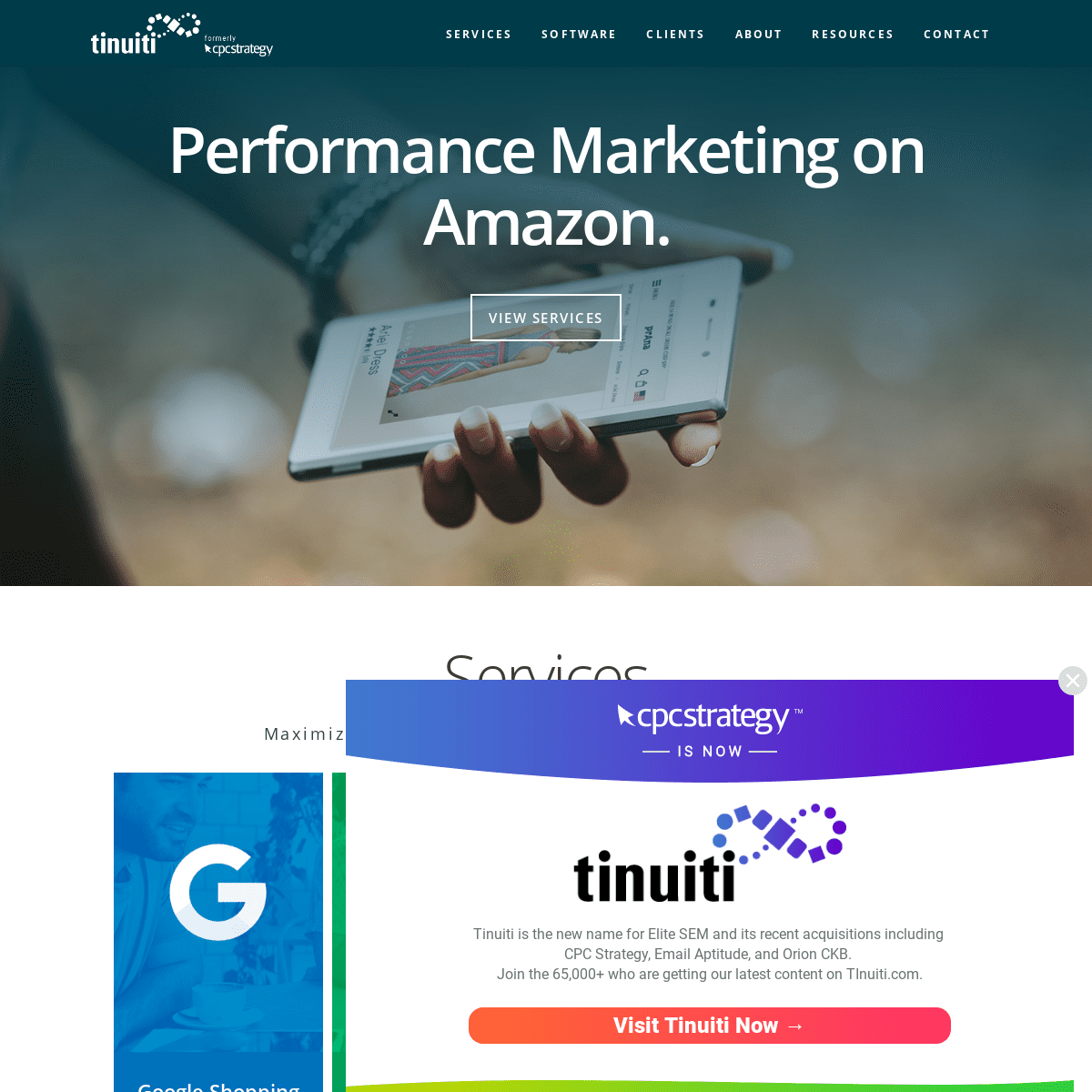 Performance Marketing Agency Specializing in Driving Growth Across Amazon, Google, and Social - CPC Strategy