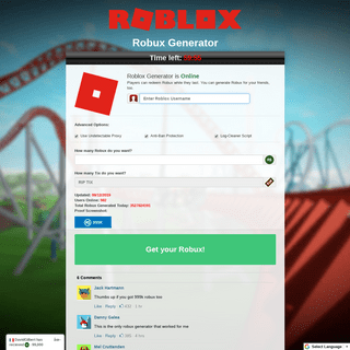 Free Roblox Robux Generator - www.therobuxapp.com