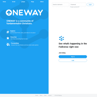 A complete backup of oneway.com