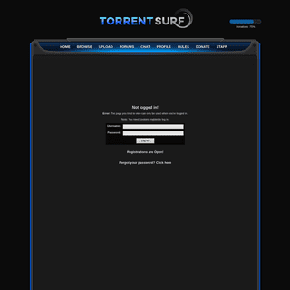 Torrent Surf :: Login