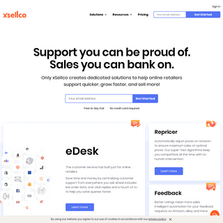 eCommerce Helpdesk, Amazon Repricer, Feedback Software | xSellco