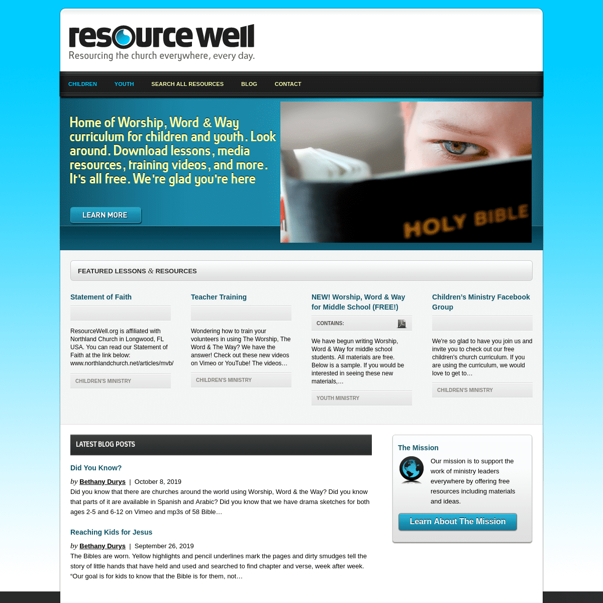 A complete backup of resourcewell.org