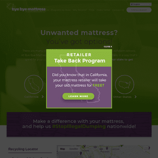 A complete backup of byebyemattress.com