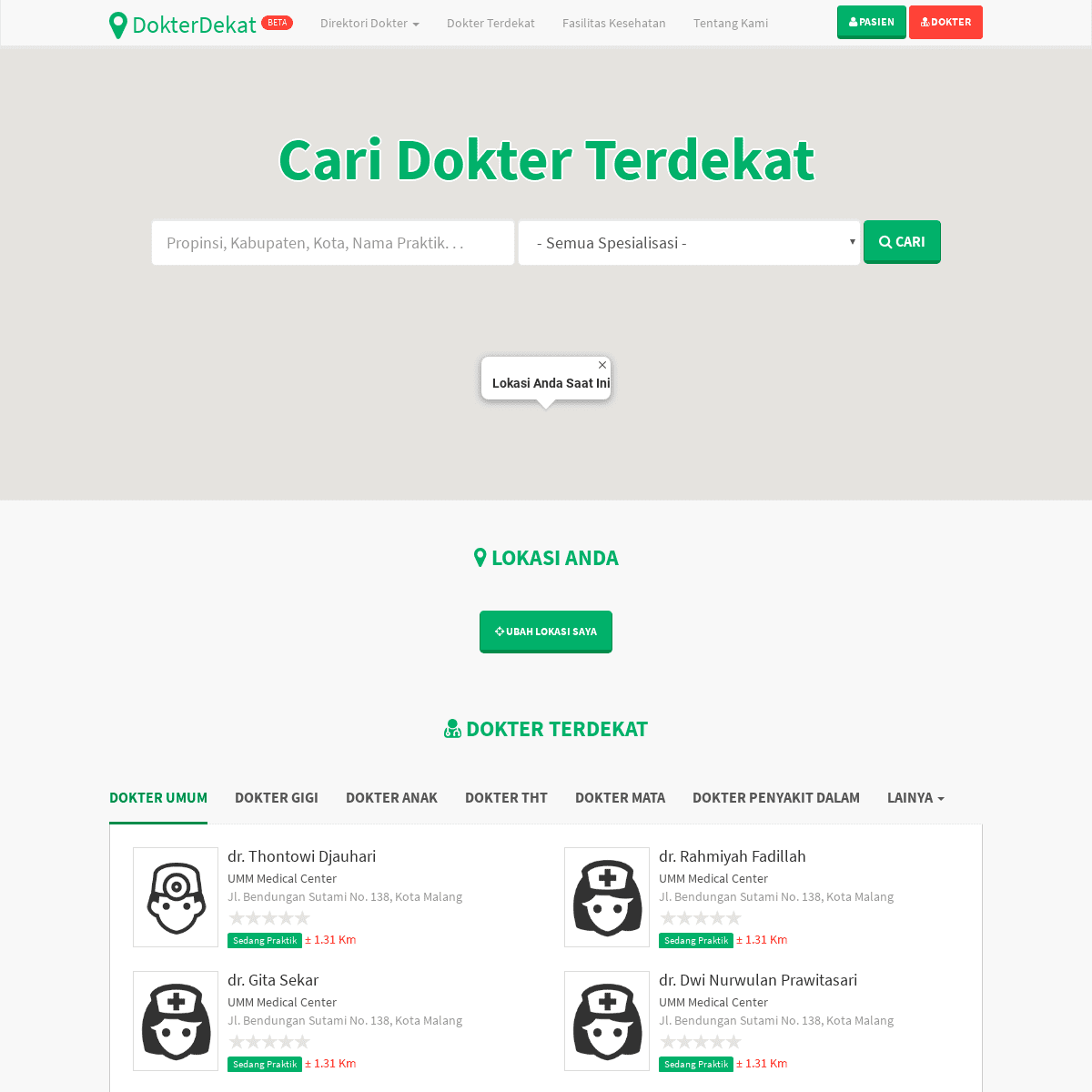 A complete backup of dokterdekat.com