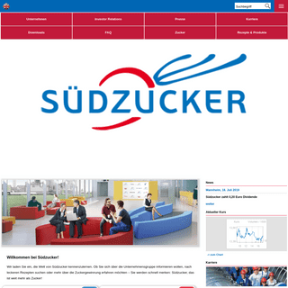 Südzucker Homepage > Südzucker [Südzucker]