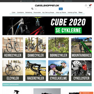 Cykelshoppen.dk | Billige cykler og tilbehør online