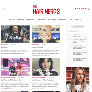 The Hair Nerds | A resource for hairdressers who want MORE.