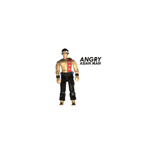 angry asian man