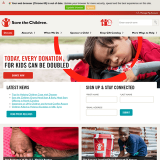 Official USA Website | Save the Children
