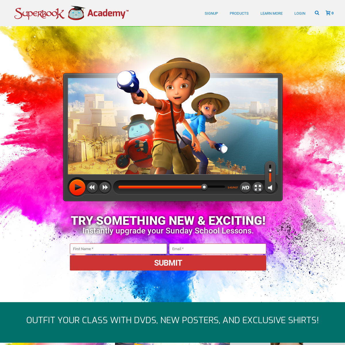 Superbook Academy – Sunday School Lessons and Bible Crafts