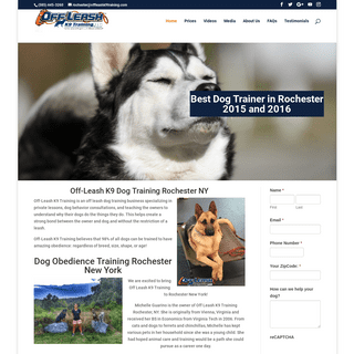 A complete backup of rochesterdogtrainers.com
