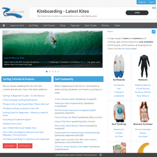 Surfing Waves -  Online Resource for Surf Addicts!